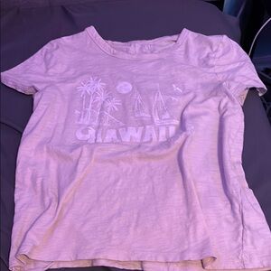 Hawaii Graphic Women's T-Shirt - Cream